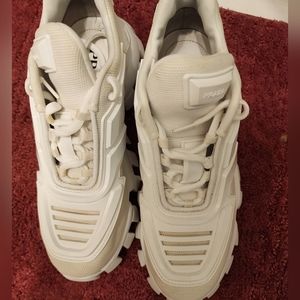 Woman tennis Prada Cloudbust Thunder sneakers